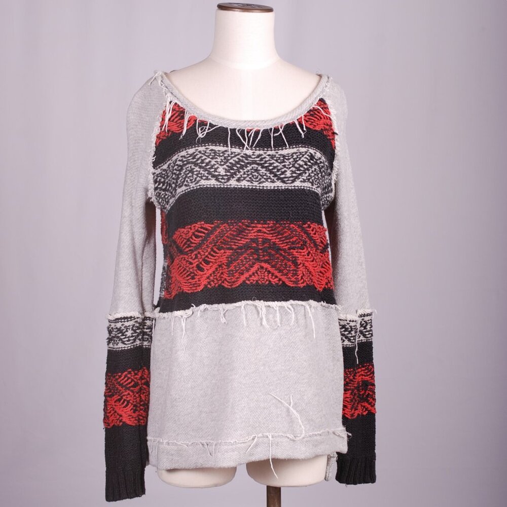 EUC Free People Snow Angel Sweatshirt, Sz - Sm - Picture 5 of 8